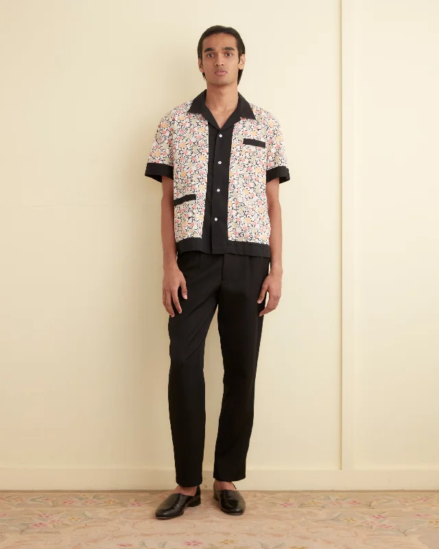 Men's Striped Shirts for a Maritime TwistPomme Fruit Short Sleeve Shirt