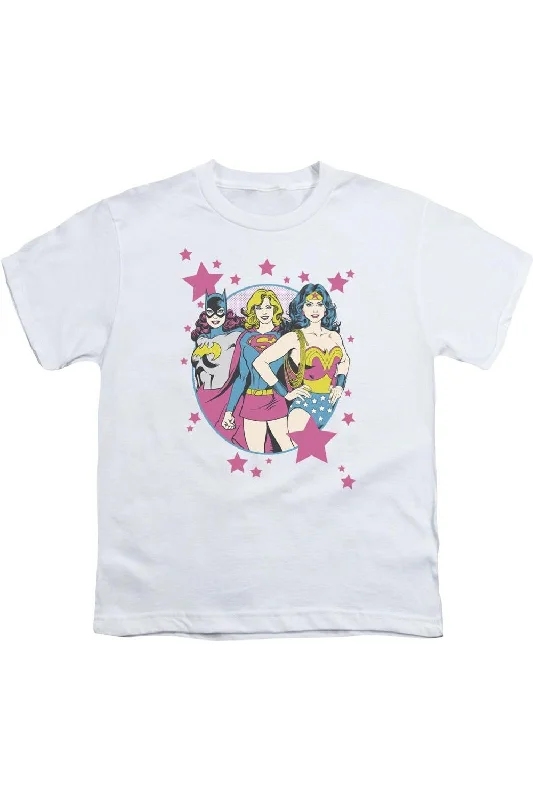 Men's Shirts with Raw-Edge HemlinesDC Comics We Are Superior Short Sleeve Youth Tee / T-Shirt Men's Shirts with Raw-Edge HemlinesDC Comics We Are Superior Short Sleeve Youth Tee / T-Shirt