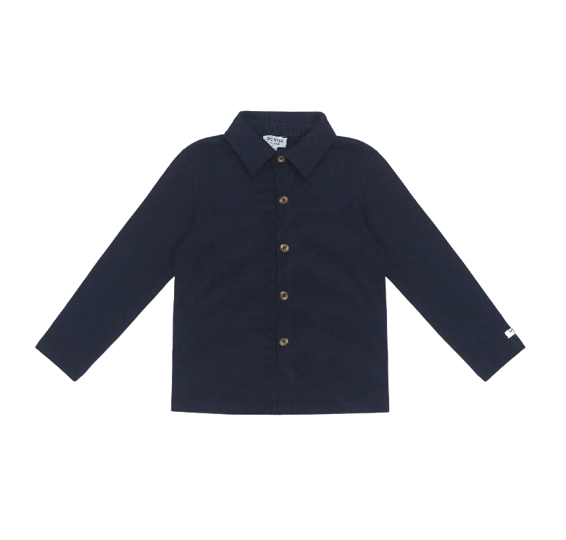 Men's Travel Shirts for Easy PackingTouten Shirt | Night Blue