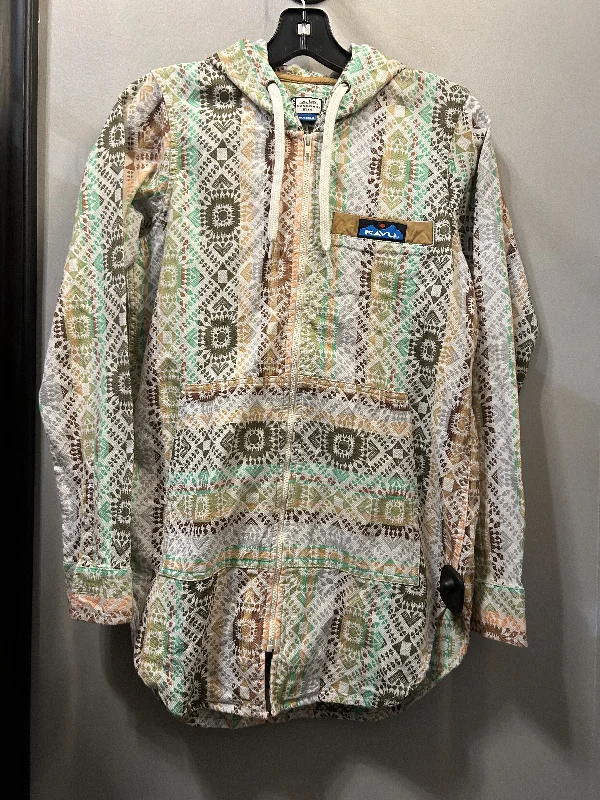 Men's Hoodies with Embroidered PatchesSweatshirt Hoodie By Kavu  Size: Xs