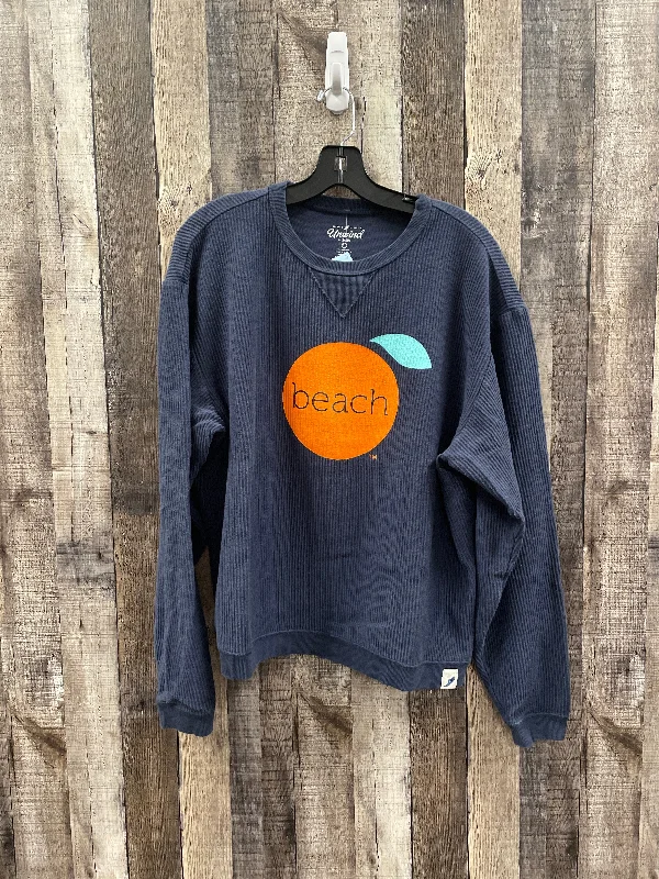 Weather-Ready Men's HoodiesSweatshirt Crewneck By Cme In Navy, Size: Xl