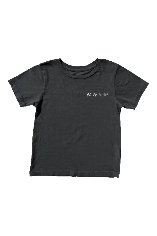 Men's Shirts with Patchwork PatternsKid's Acdc Organic Tee In Vintage Black