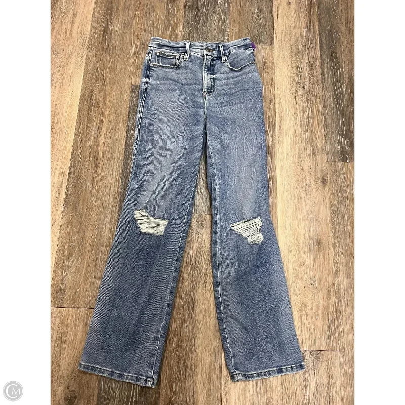 Slim-Fit Men's JeansJeans Straight By Good American In Blue Denim, Size: 4/27