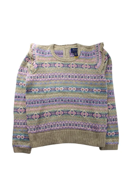 Men's Sweaters with Ribbed CuffsPolo Ralph Lauren Fair Isle Knit Sweater 8-10Y
