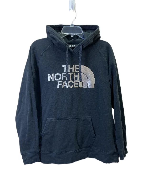 Men's Hoodies with Adjustable SleevesAthletic Sweatshirt Hoodie By The North Face In Black, Size: Xl Men's Hoodies with Adjustable SleevesAthletic Sweatshirt Hoodie By The North Face In Black, Size: Xl