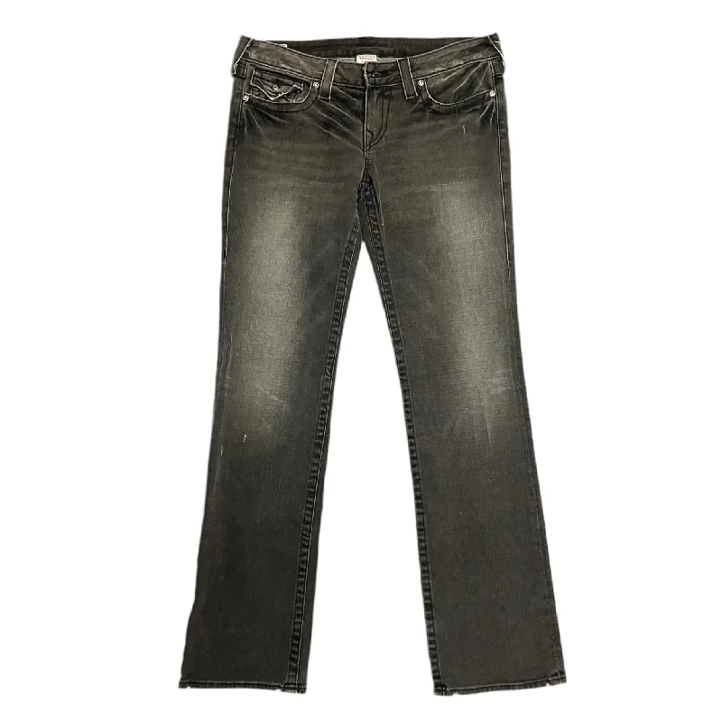 Jeans for Men with Skinny LegsJeans Flared By Lucky Brand In Grey Denim, Size: 10
