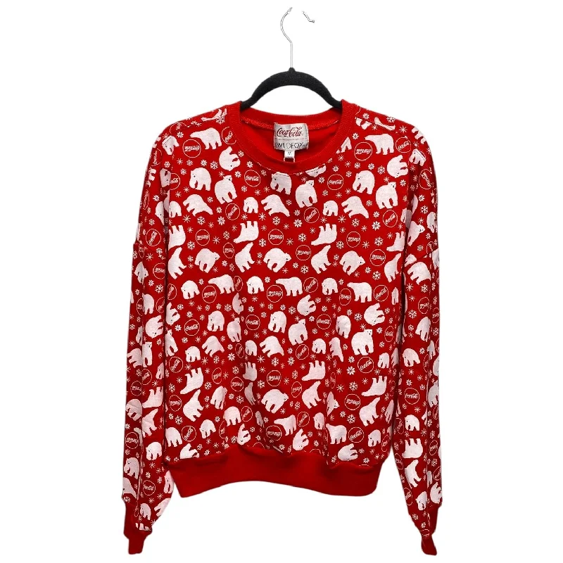 Men's Hoodies with Asymmetric ZippersSweatshirt Crewneck By Wildfox  Size: M