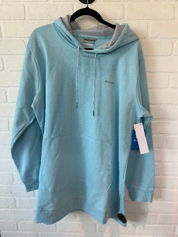 Men's Hoodies for TravelBlue Sweatshirt Hoodie Columbia, Size 2x