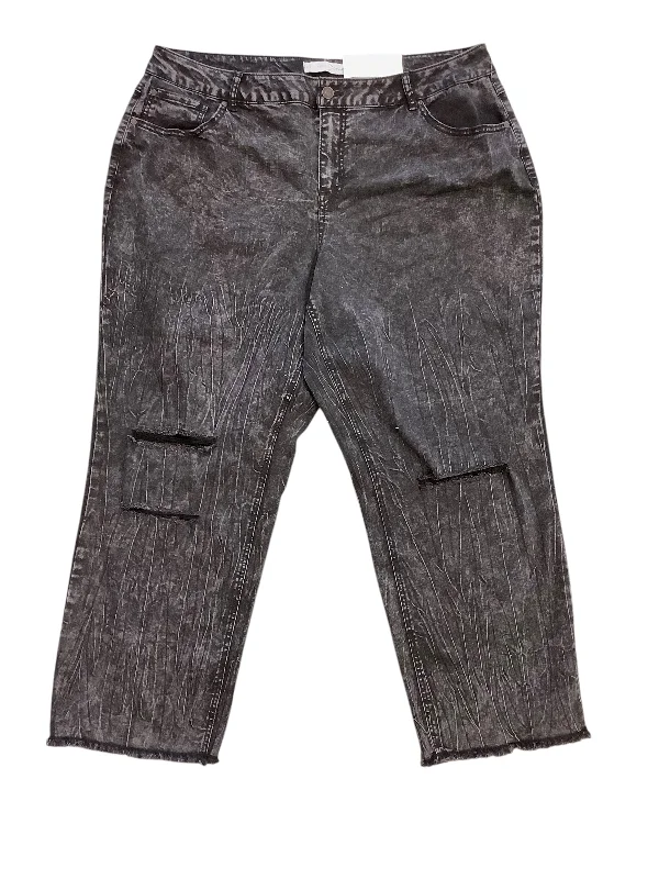 XL Men's JeansJeans Straight By Clothes Mentor In Black, Size: 20w