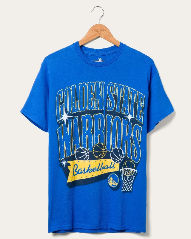 Men's Shirts with Embellished CollarsWarriors Bright Lights Tee