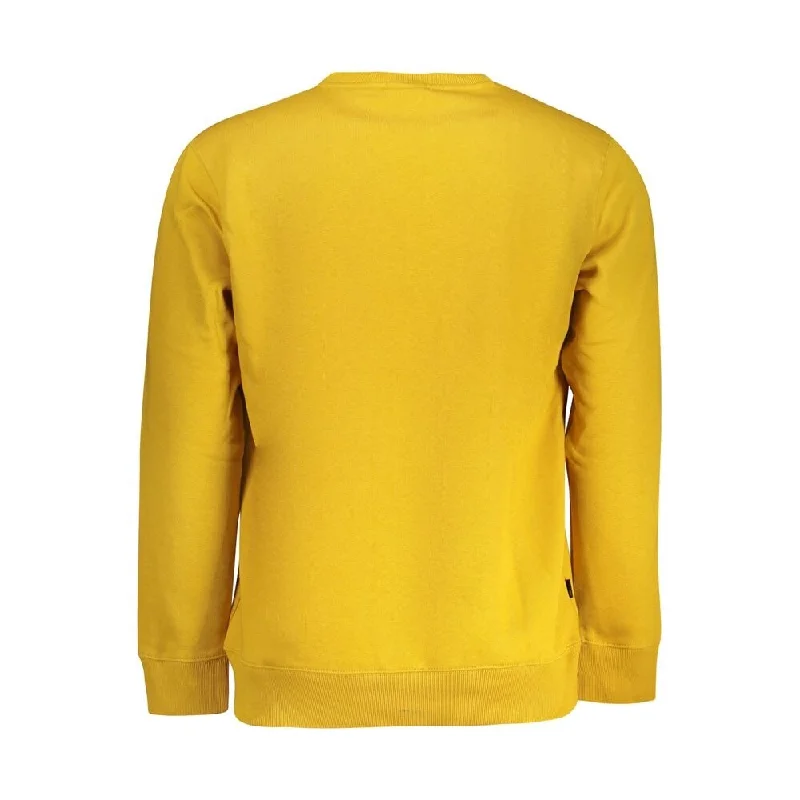 Men's Sweaters with Fair Isle PatternsTimberland Yellow Cotton Men's Sweater