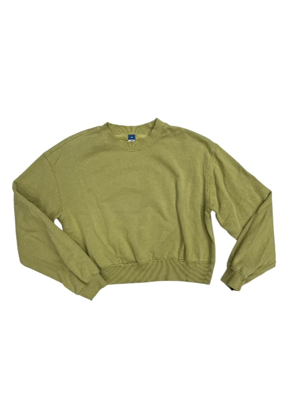 Men's Hoodies with Contrast StitchingSweatshirt Crewneck By Old Navy In Green, Size: Xs Men's Hoodies with Contrast StitchingSweatshirt Crewneck By Old Navy In Green, Size: Xs