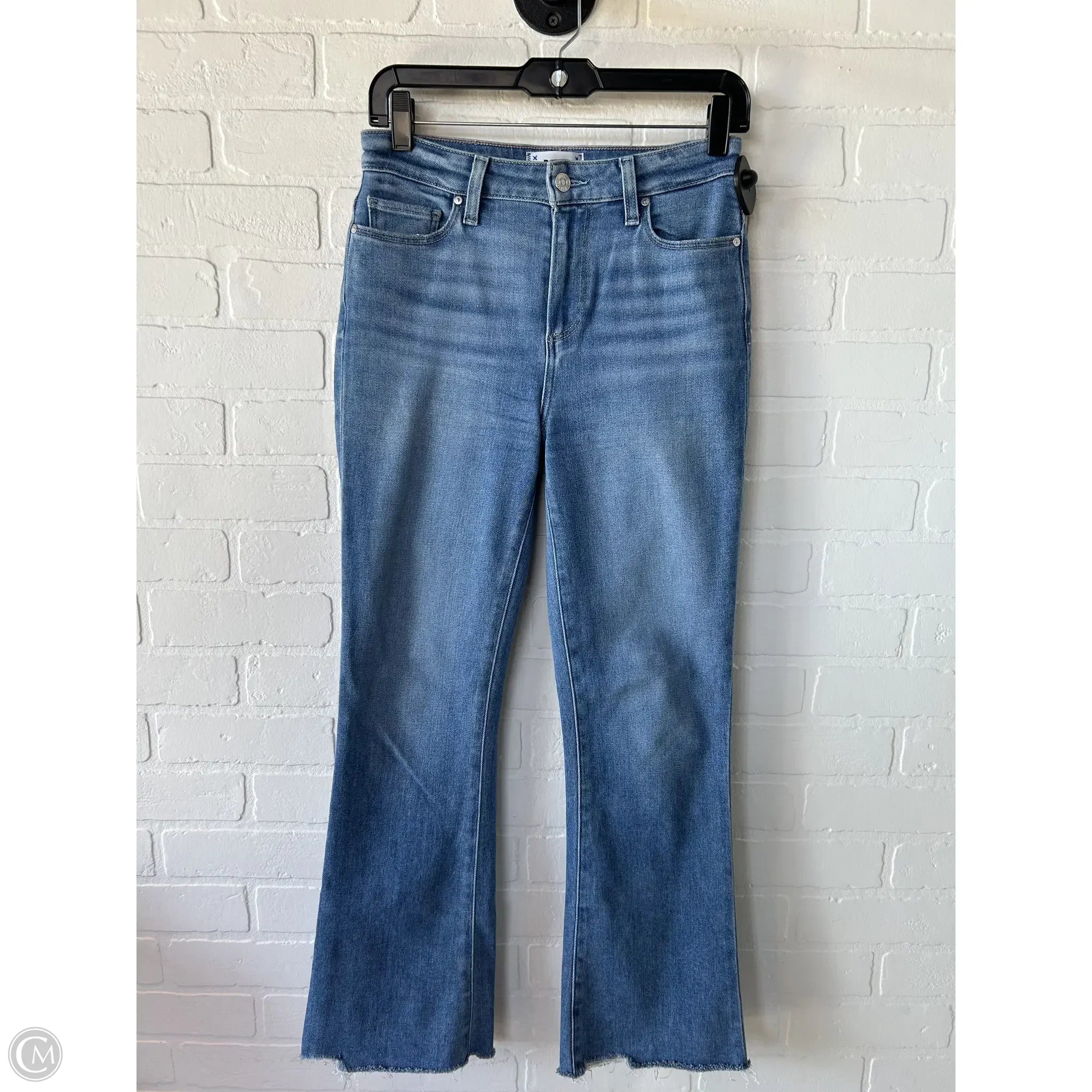 Men's Jeans with Elastic WaistbandsJeans Boot Cut By Paige In Blue Denim, Size: 2