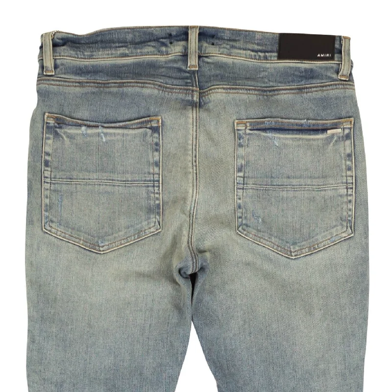 Men's Jeans with Stretch FabricClay Indigo Cotton Velvet PJ MX2 Skinny Jeans