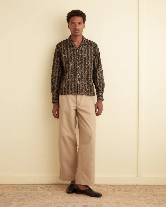 Men's Dressy Casual Shirts for Smart-Casual EventsCalico Wave Long Sleeve Shirt
