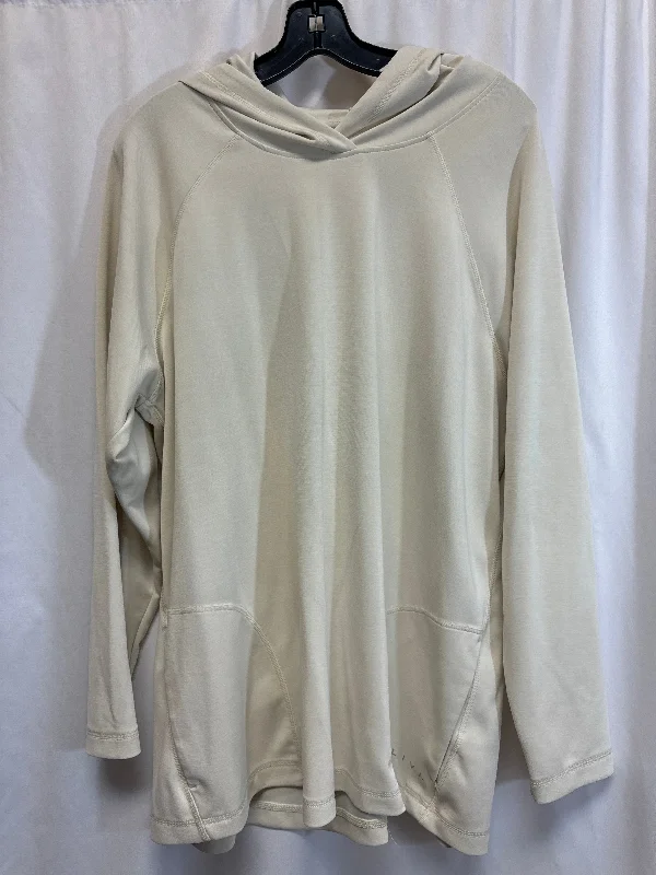 Men's Hoodies with Modern CutsAthletic Sweatshirt Hoodie By Lane Bryant In Tan, Size: 1x Men's Hoodies with Modern CutsAthletic Sweatshirt Hoodie By Lane Bryant In Tan, Size: 1x