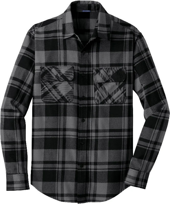 Breathable Men's Linen ShirtsPort Authority Plaid Flannel Shirt