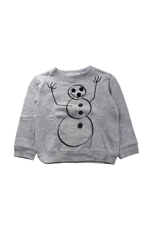 Cozy Men's Cable-Knit SweatersStella McCartney Snowman Crewneck Sweatshirt 3T