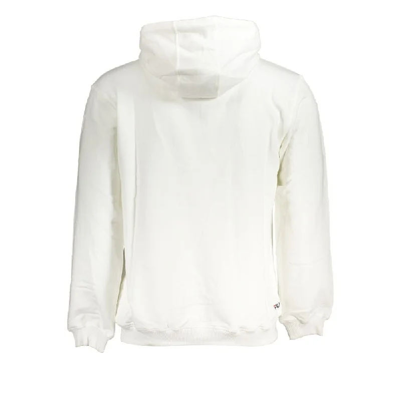 Men's Sweaters for Mild WeatherFila White Cotton Men's Sweater