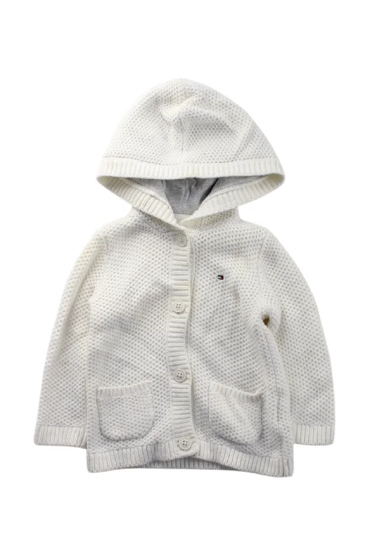 Men's Sweaters for LayeringTommy Hilfiger Hooded Knit Cardigan 3-6M