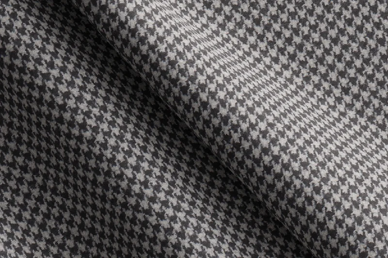 Made to Measure Black & White Houndstooth Waistcoat