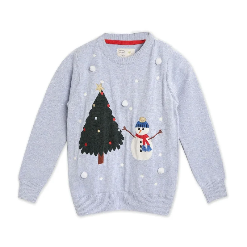 Men's Sweaters for Mild WeatherSnowman  Sweater