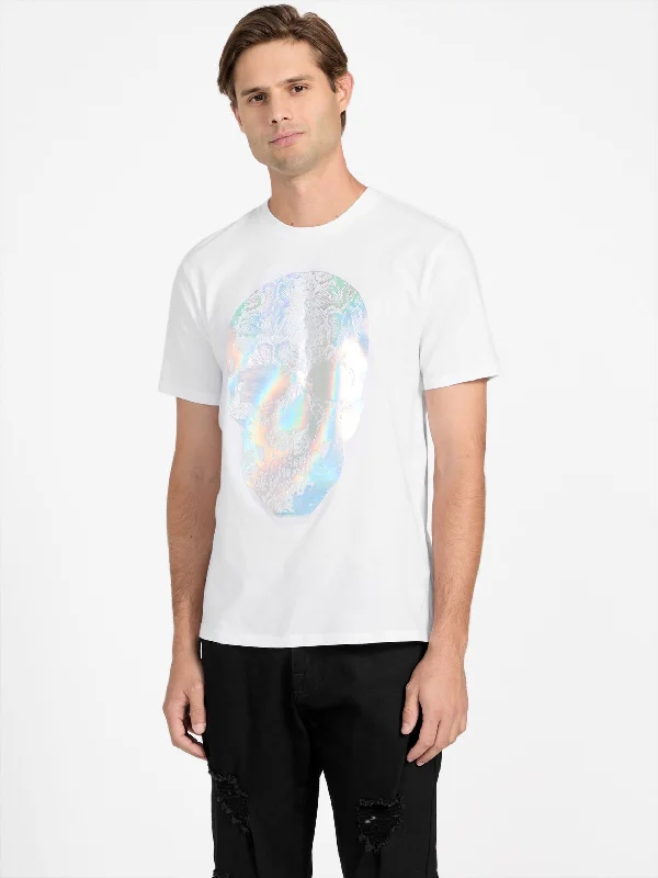 Men's Shirts with Bow TiesMasper Skull Tee