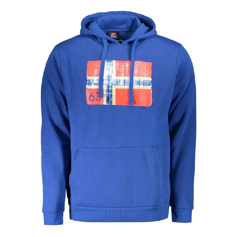 Men's Sweaters for SpringNorway 1963 Blue Cotton Men Men's Sweater