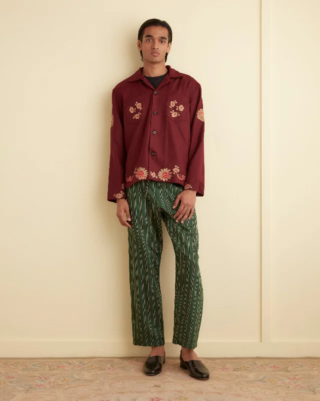 Men's Scoop Neck T-Shirts for a Relaxed FeelRococo Overshirt