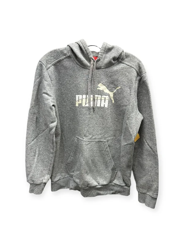 Versatile Men's All-Season HoodiesSweatshirt Hoodie By Puma  Size: L