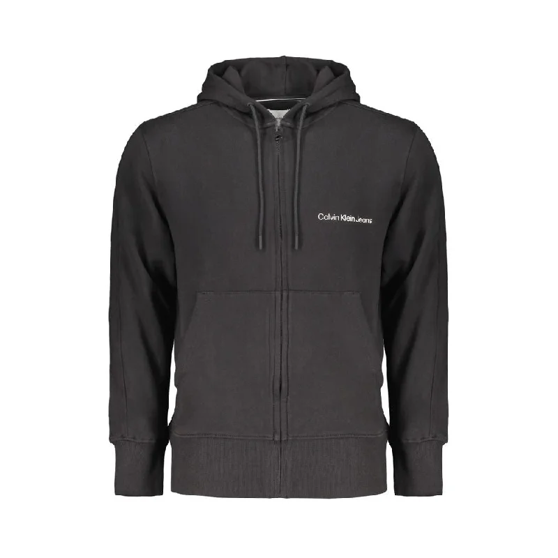 Men's Sweaters for Cold WeatherCalvin Klein Black Cotton Men's Sweater
