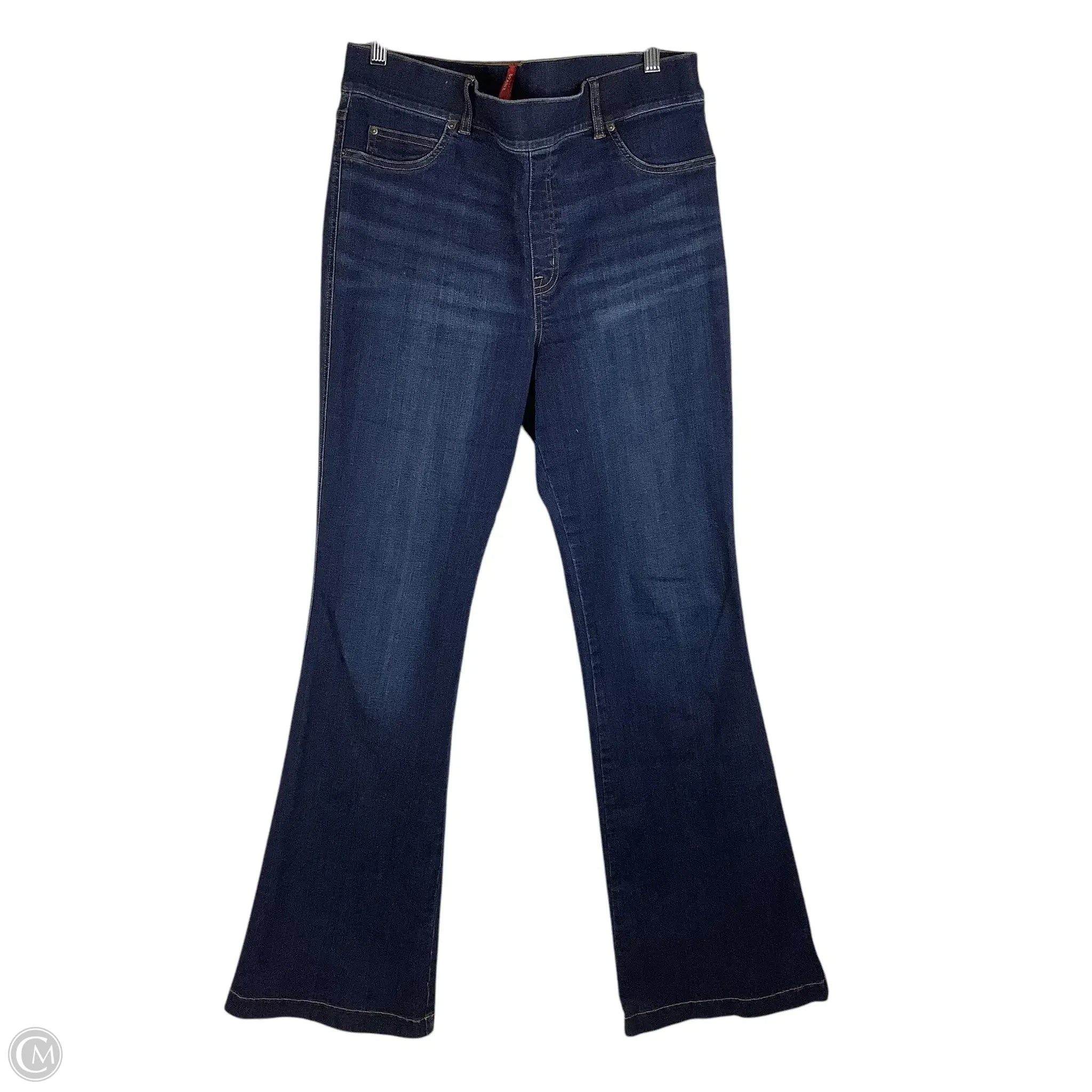 Men's Jeans with EmbroideryJeans Flared By Spanx In Blue Denim, Size: Xl