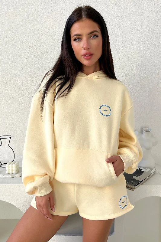Men's Sweaters in Bright ColorsSeries 8 Hoodie - Cream