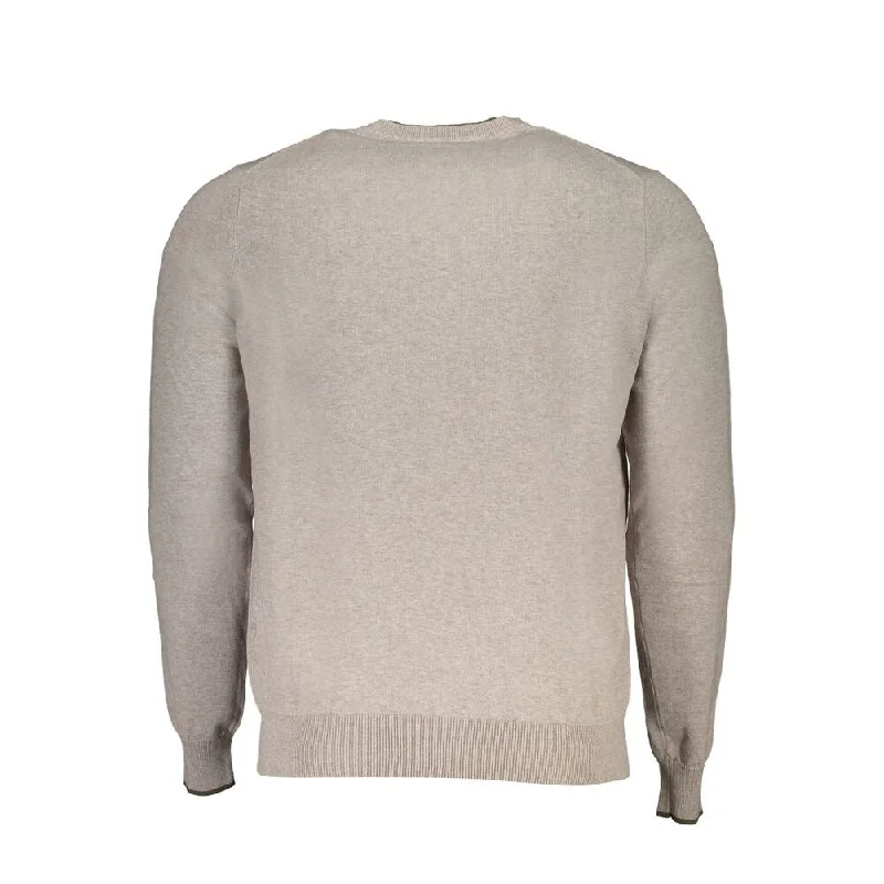 Durable Men's Acrylic SweatersNorth Sails Beige Cotton Men's Sweater