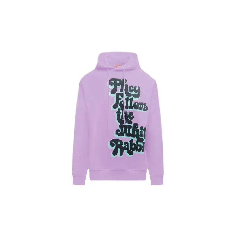Men's Sweaters with Button-Down PlacketsPharmacy Industry Purple Cotton Men Men's Sweatshirt