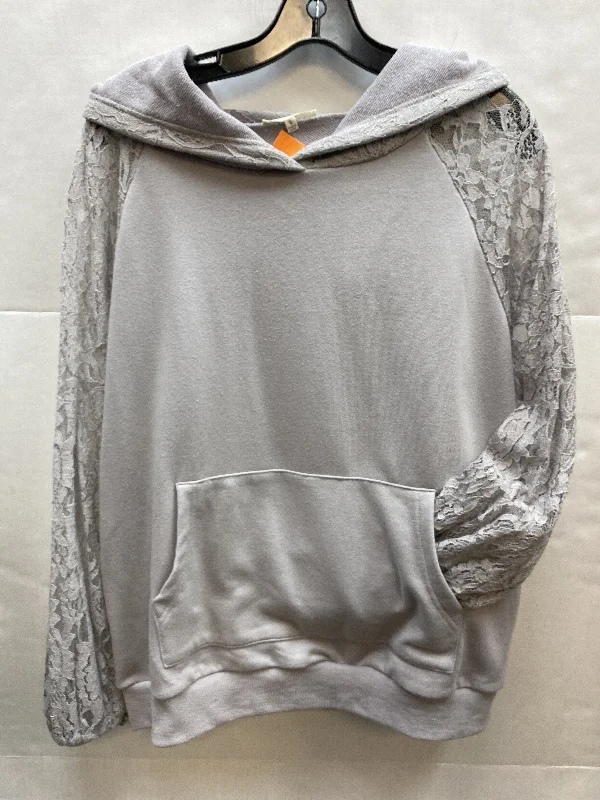 Men's Hoodies with Zippered PocketsSweatshirt Hoodie By Easel  Size: S