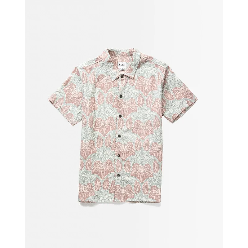 Men's Travel Shirts for Easy PackingRhythm Demask Short Sleeve Shirt