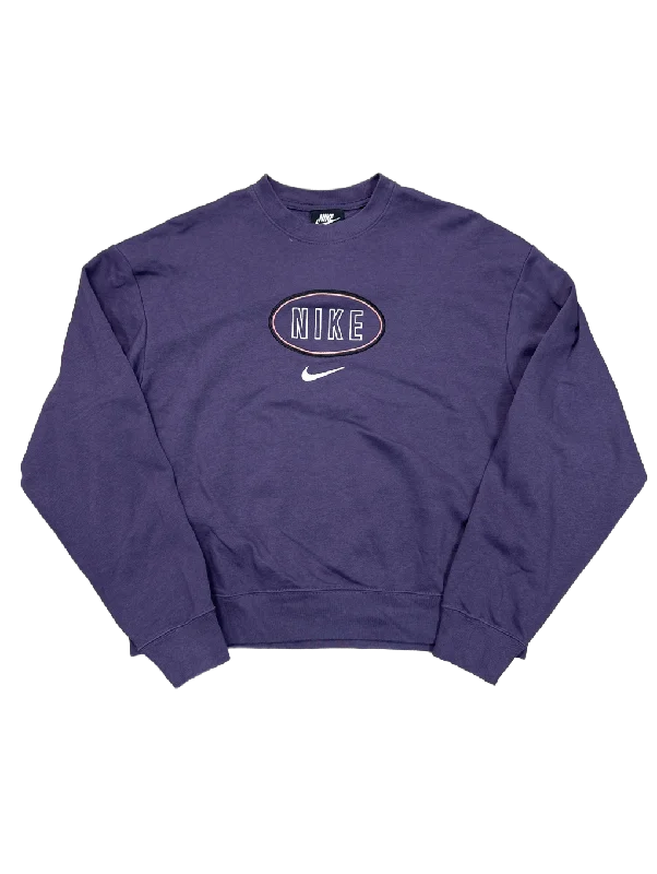 Practical Men's Water-Resistant HoodiesSweatshirt Crewneck By Nike Apparel  Size: M