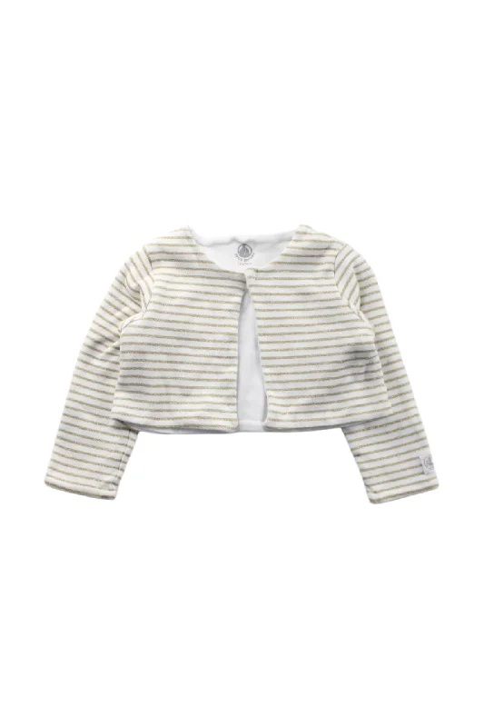 Men's Sweaters with Adjustable HemlinesPetit Bateau Striped Cardigan 6-12M