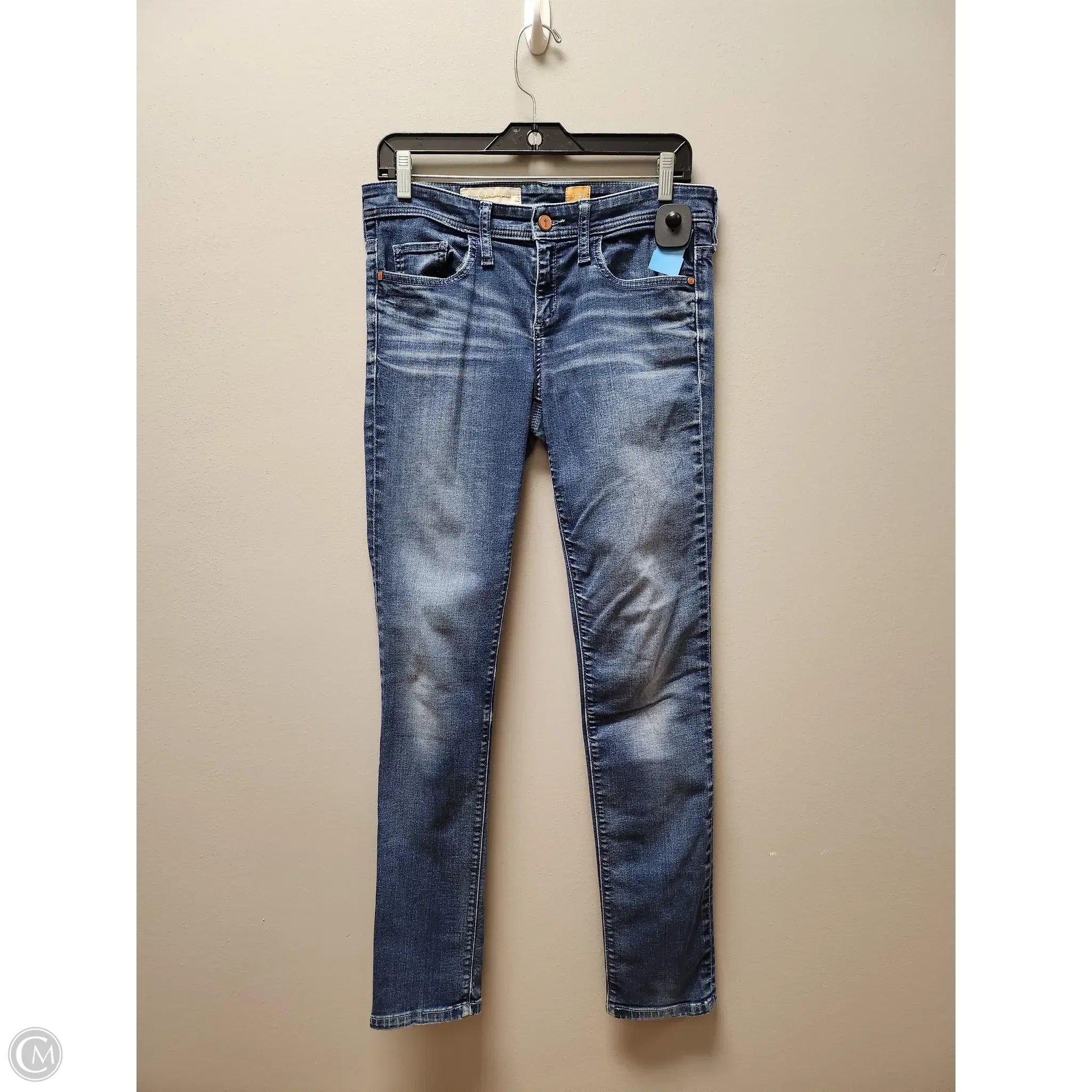 Light Blue Denim Men's JeansJeans Skinny By Pilcro In Blue Denim, Size: 6