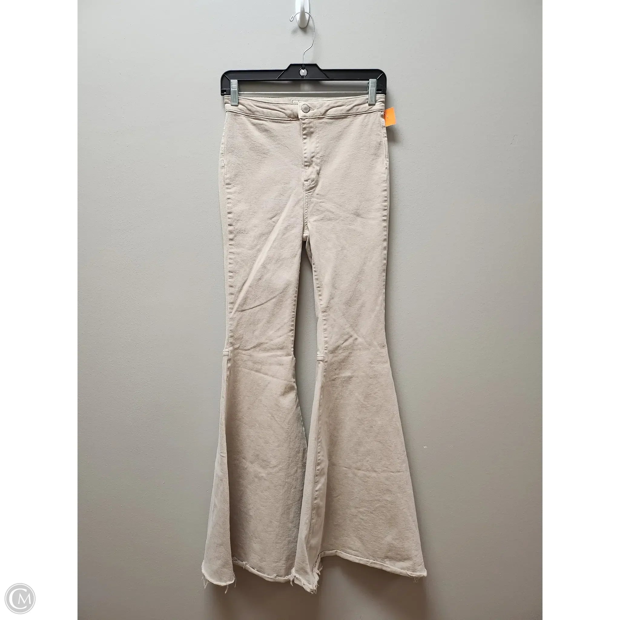 Hipster Men's JeansJeans Flared By Free People In Tan, Size: 4