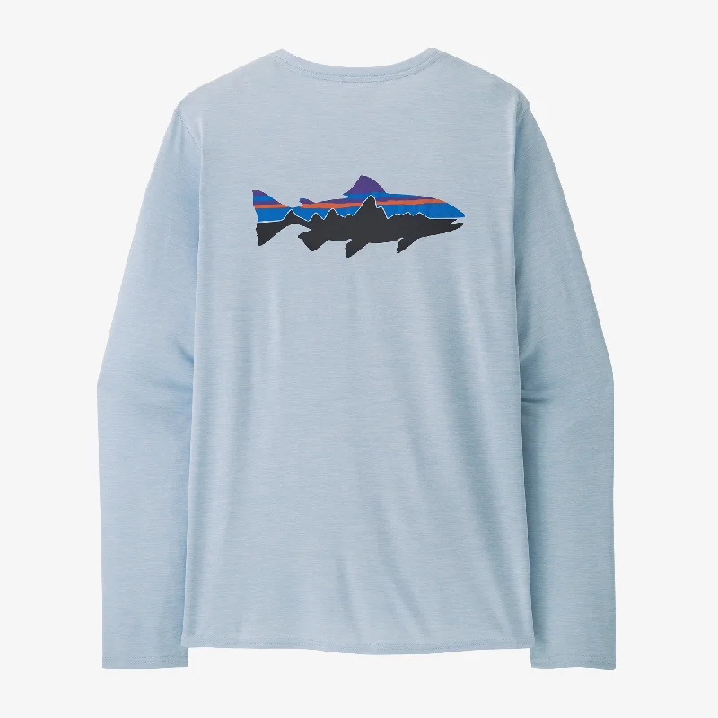 Men's Camping Shirts for Outdoor AdventuresMen's Long-Sleeved Capilene® Cool Daily Graphic Shirt - Waters Men's Camping Shirts for Outdoor AdventuresMen's Long-Sleeved Capilene® Cool Daily Graphic Shirt - Waters
