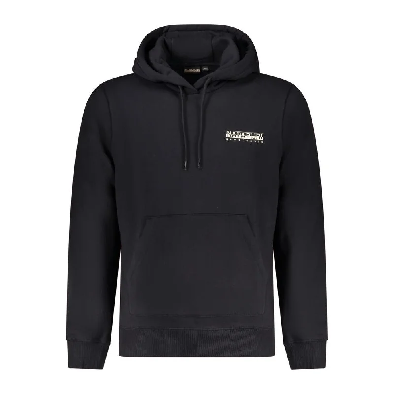 Men's Sweaters for Winter SportsNapapijri Black Cotton Men's Sweater