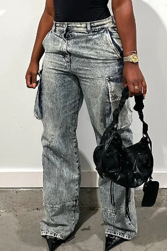 Flexible Stretch Men's JeansKittenAlarm - Casual Street Solid Make Old Patchwork Pocket Buttons Zipper Mid Waist Straight Denim Jeans Flexible Stretch Men's JeansKittenAlarm - Casual Street Solid Make Old Patchwork Pocket Buttons Zipper Mid Waist Straight Denim Jeans