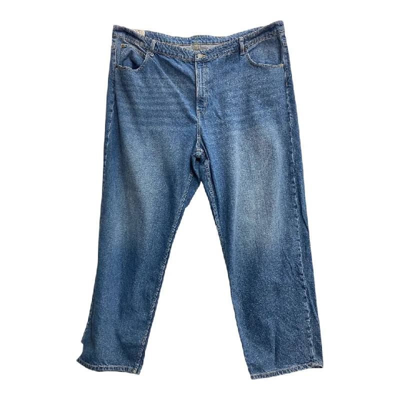 Flexible Stretch Men's JeansJeans Straight By H&m In Denim Blue, Size: 3x