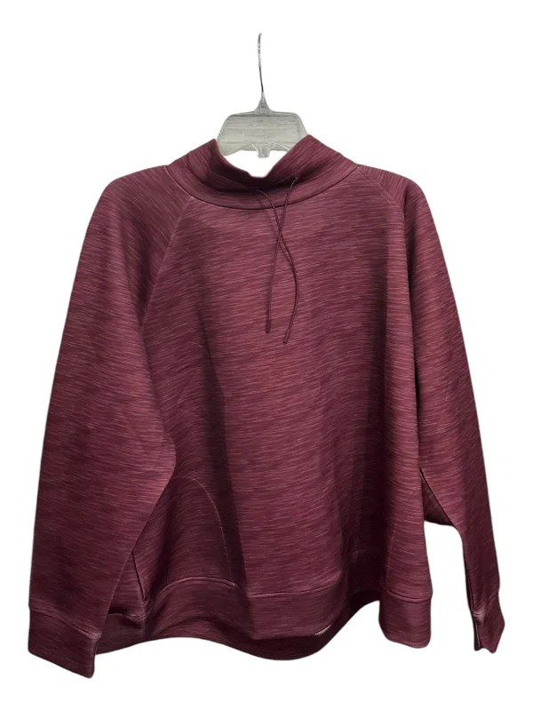 Lightweight Men's Running HoodiesAthletic Sweatshirt Collar By Livi Active In Pink, Size: 3x Lightweight Men's Running HoodiesAthletic Sweatshirt Collar By Livi Active In Pink, Size: 3x