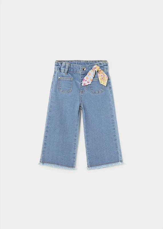 New Arrival Men's JeansGirls Wide Leg Denim Jeans In Blue