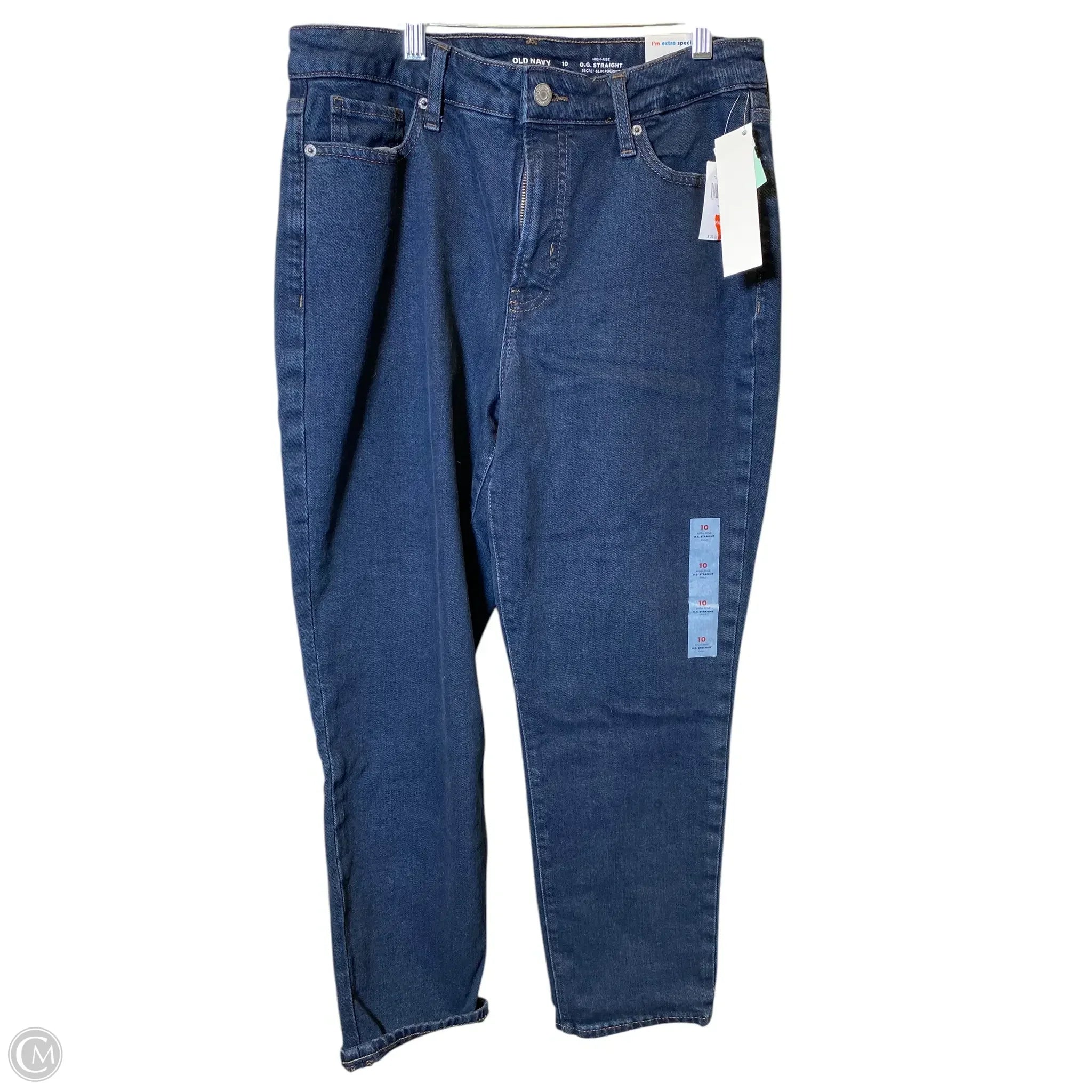 High-Waisted Bootcut Men's JeansJeans Straight By Old Navy In Blue Denim, Size: 10