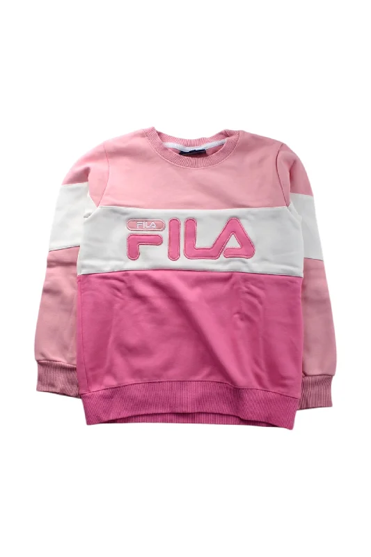 Men's Sweaters with Tapered ShapesFila Crewneck Sweatshirt 12Y