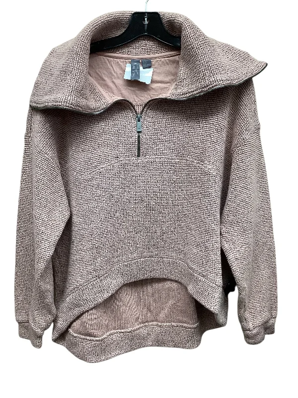 Men's Hoodies with Wind-Resistant FabricSweatshirt Collar By Sweaty Betty In Pink, Size: M Men's Hoodies with Wind-Resistant FabricSweatshirt Collar By Sweaty Betty In Pink, Size: M